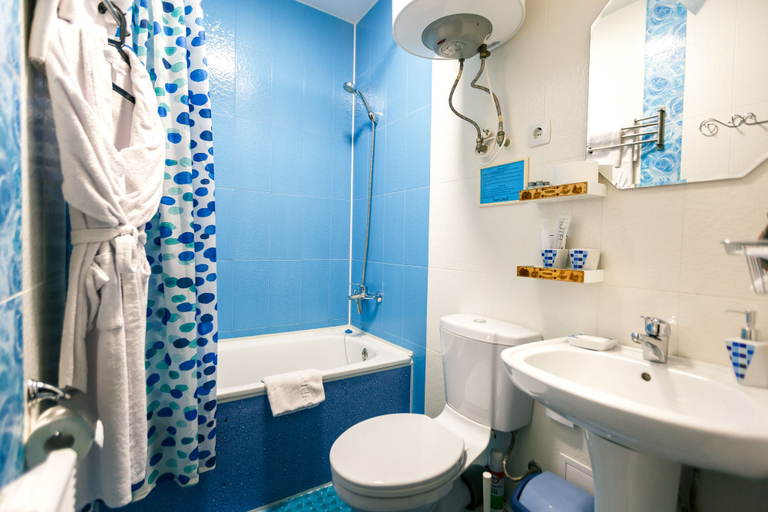 Bathroom 3, Abazhur Hotel, Tomskiy rayon
