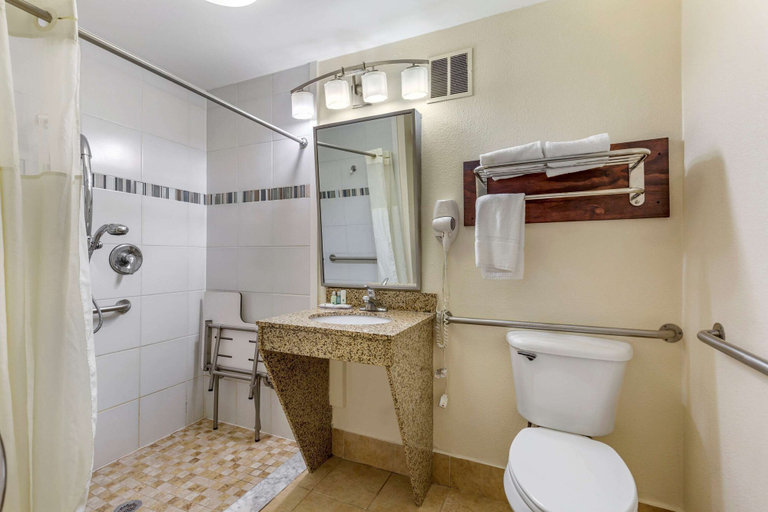 Bathroom 4, Quality Inn Windsor Mill - Baltimore, Baltimore