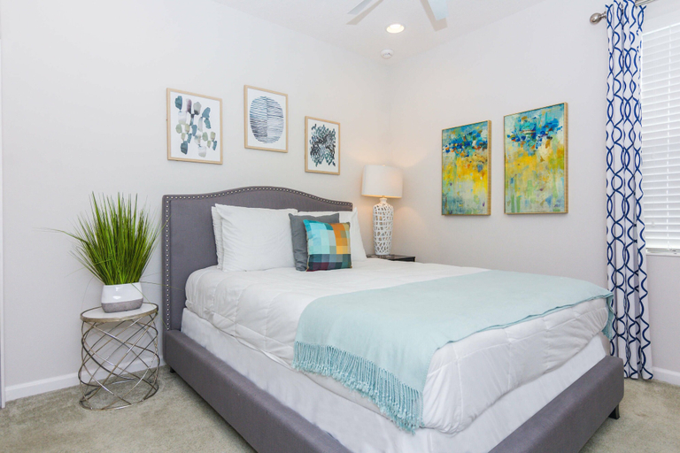 Bedroom 3, Sunshine Getaway: Stylish Home in Orlando, Osceola