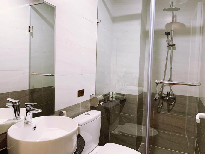 Bathroom 3, Hoang Minh Chau Ba Trieu Hotel, Đà Lạt