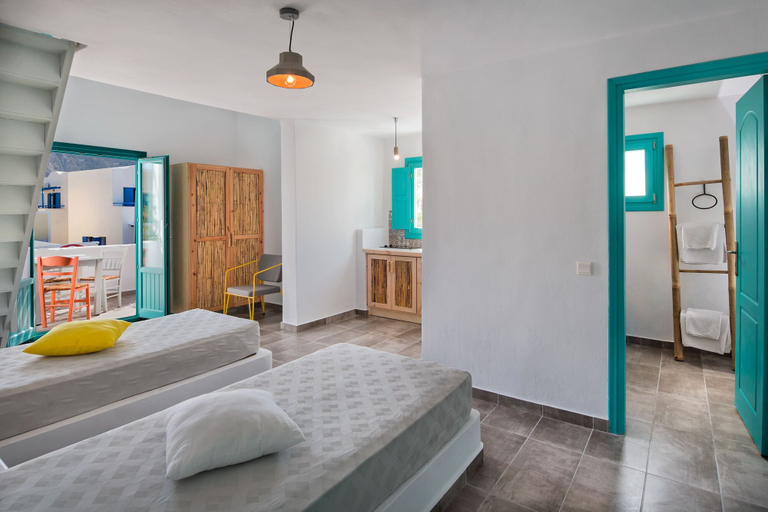 Bedroom 4, Nissia Beach Apartments and Suites, South Aegean
