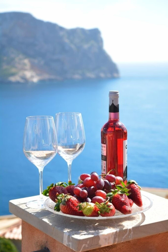 Food & Drinks, Villa with incredible sea views and pool, Baleares