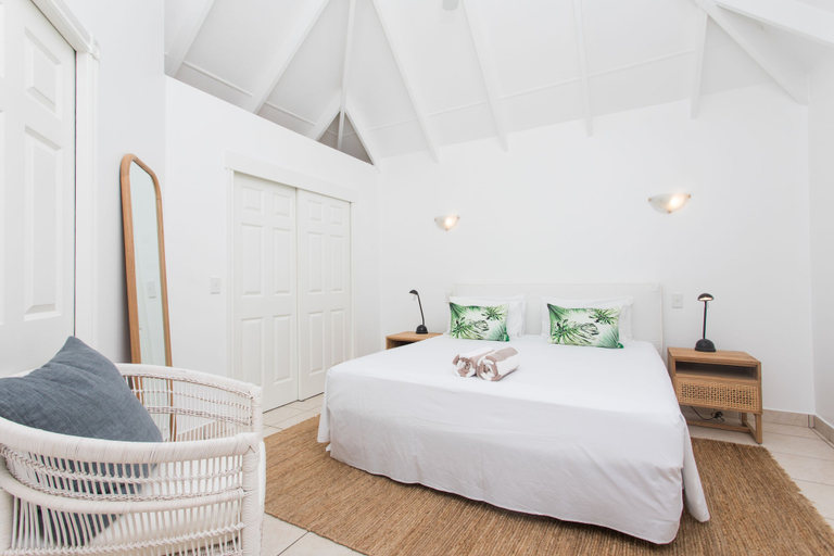 Bedroom 4, Motu Beachfront Art Villas, Rorotonga
