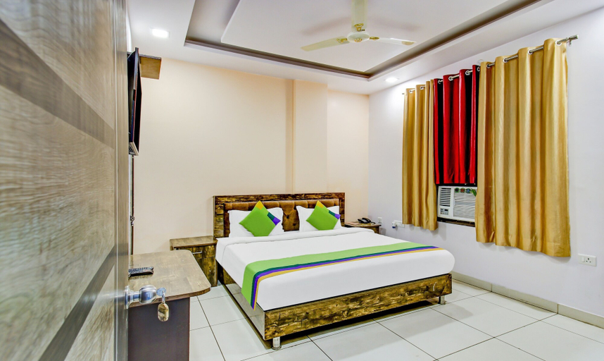 Bedroom 1, Treebo Trend Sunrise City Culture, Lucknow