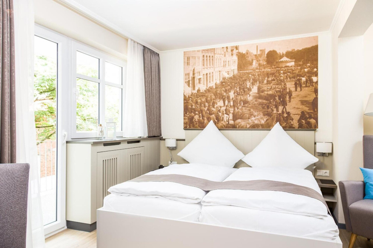 Bedroom 2, Hotel Klein Amsterdam, Nordfriesland