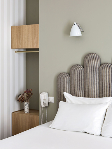 Bedroom 3, Hotel Paradis, Paris