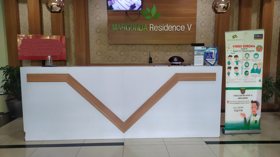 Public Area, Margonda Residence 5 by PEKOTEL, Depok