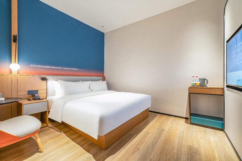 Bedroom 3, NIHAO Hotel Jining Jianshe Road Wanda, Jining