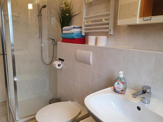 Bathroom, Gästehaus Hutweide, Erzgebirgskreis