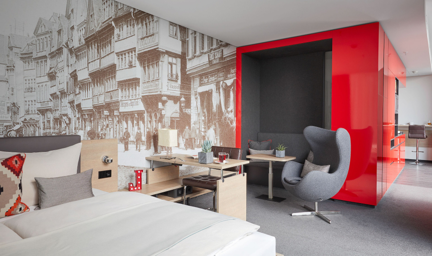 Bedroom 4, Living Hotel Frankfurt, Frankfurt am Main