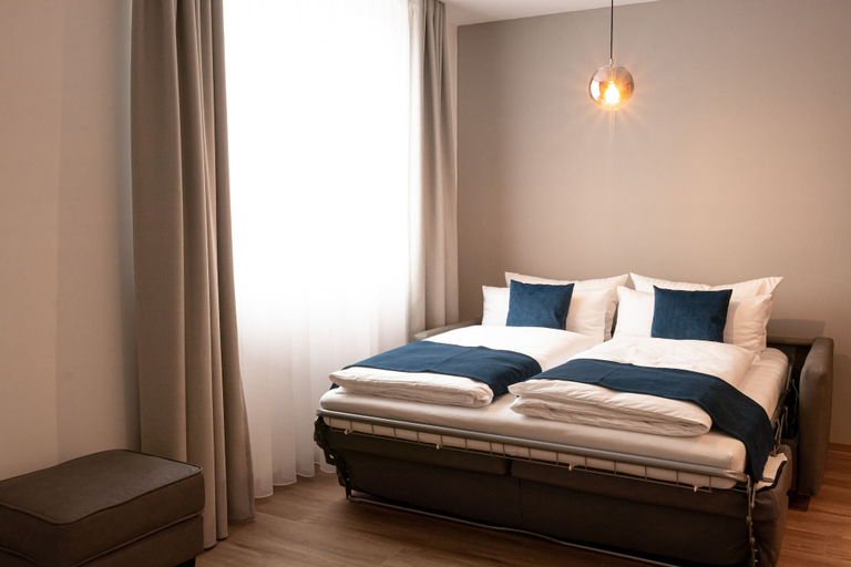 Bedroom 3, Bodenseezeit Apartmenthotel garni, Lindau (Bodensee)