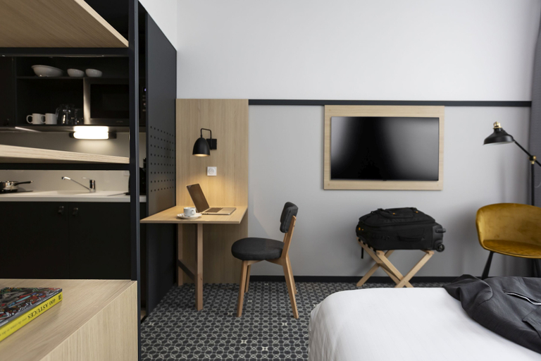 Bedroom 2, Appart Hotel Odalys City Le Havre Centre, Seine-Maritime