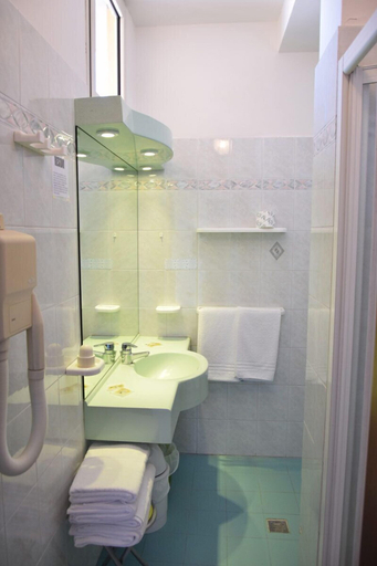 Bathroom 4, Hotel Astor, Teramo
