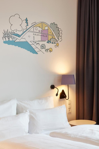 Bedroom 4, Hotel im LESKANpark, Köln