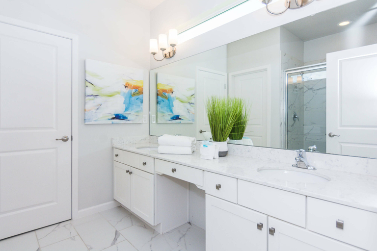 Bathroom, Magical Retreat: Luxurious Home Near Disney World, Osceola