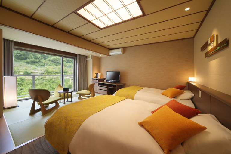 Bedroom 5, Kinugawa Onsen Hotel, Nikkō