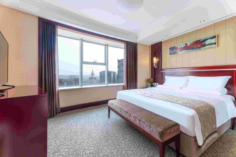 Bedroom 2, Yun-Zen Century Hotel, Shijiazhuang
