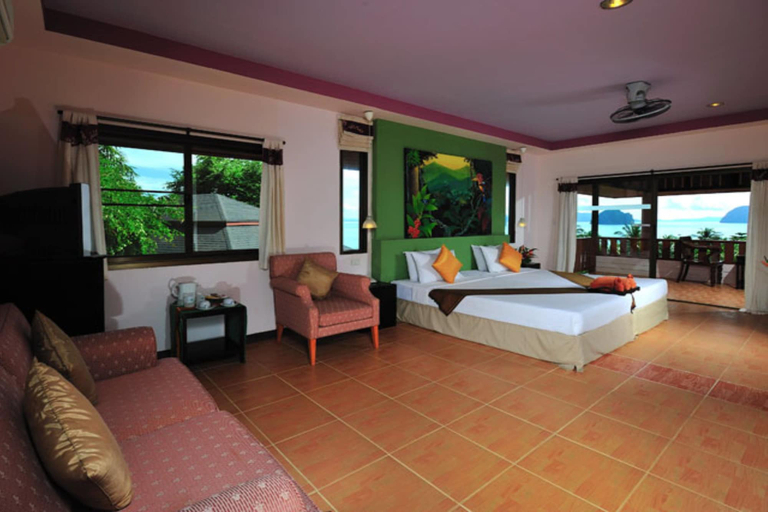 Bedroom 2, Koh Ngai Cliff Beach Resort, Ko Lanta