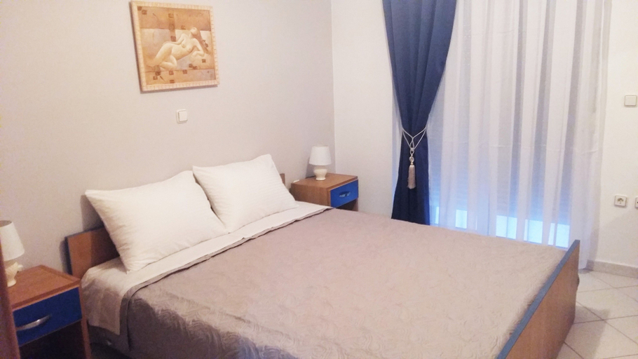 Bedroom 3, Pantheon Deluxe Apartments, South Aegean