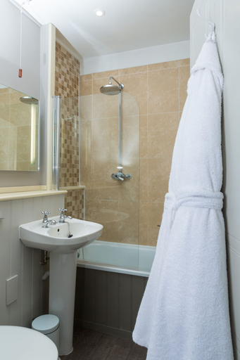 Bathroom 3, Dog & Bear Hotel, Kent