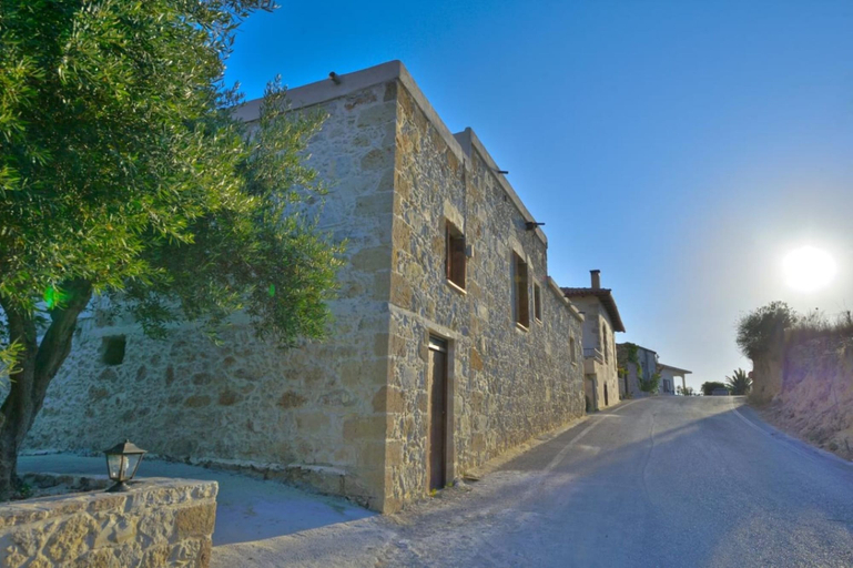 Exterior, Picturesque Traditional Stone House, Crete