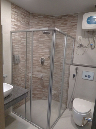 Bathroom 5, Aristocrat Hotel, New Town, Kolkata, North 24 Parganas