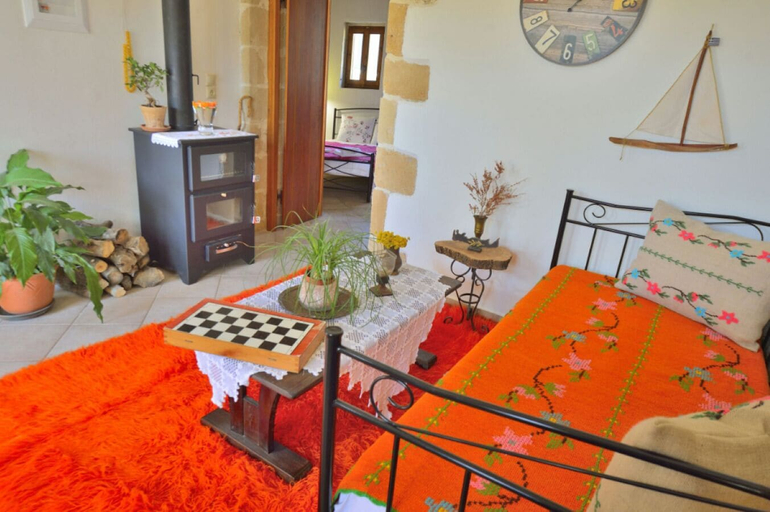 Living area 4, Picturesque Traditional Stone House, Crete