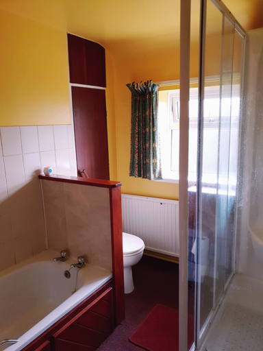 Bathroom 3, Old Priory Guest House, Carmarthenshire