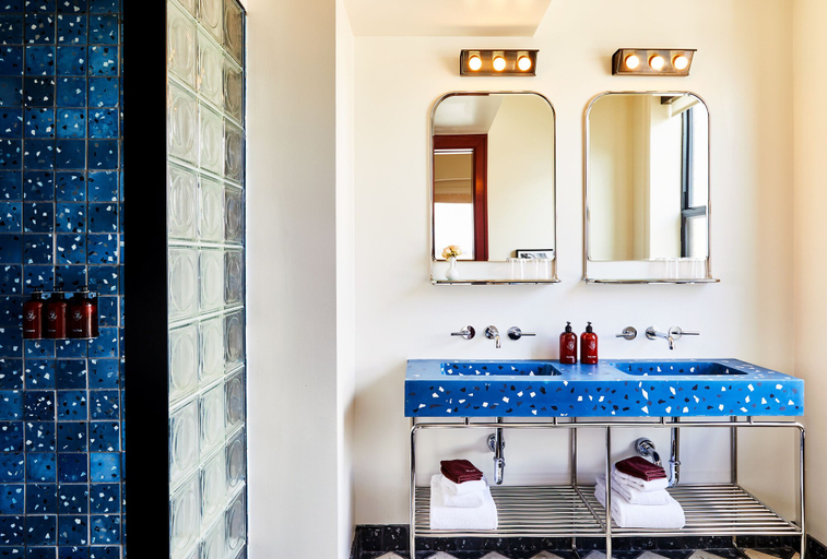 Bathroom 5, The Siren Hotel, an Ash Hotel, Wayne