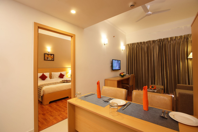 Bedroom 3, Starlit Suites Kochi, Ernakulam