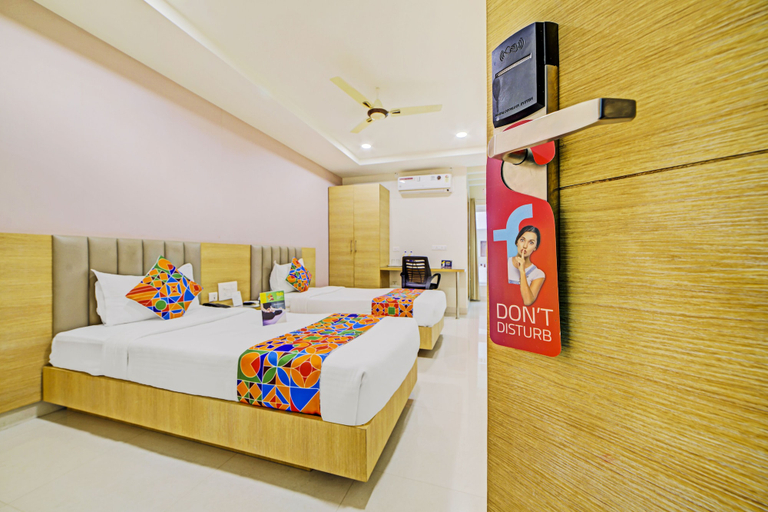 Bedroom 2, FabHotel Prime Viraj Suites, Hyderabad