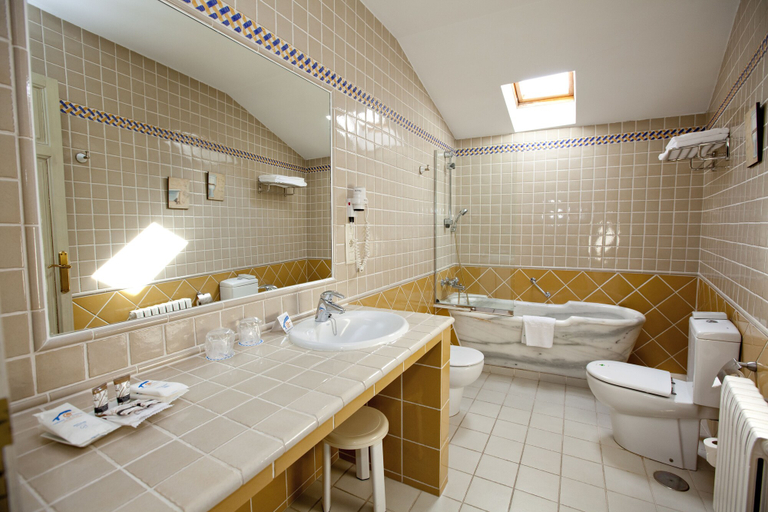 Bathroom 4, Termas de Cuntis Hotel Castro do Balneario, Pontevedra