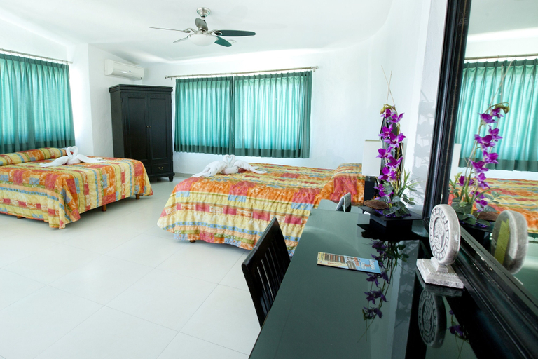 Bedroom 3, Hotel del Sol, Isla Mujeres