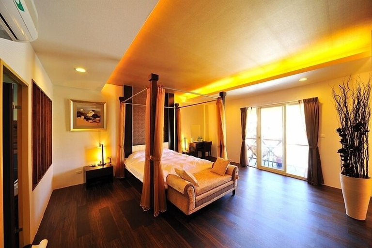 Bedroom 2, Chi Meng Rou Holiday Villa, Miaoli