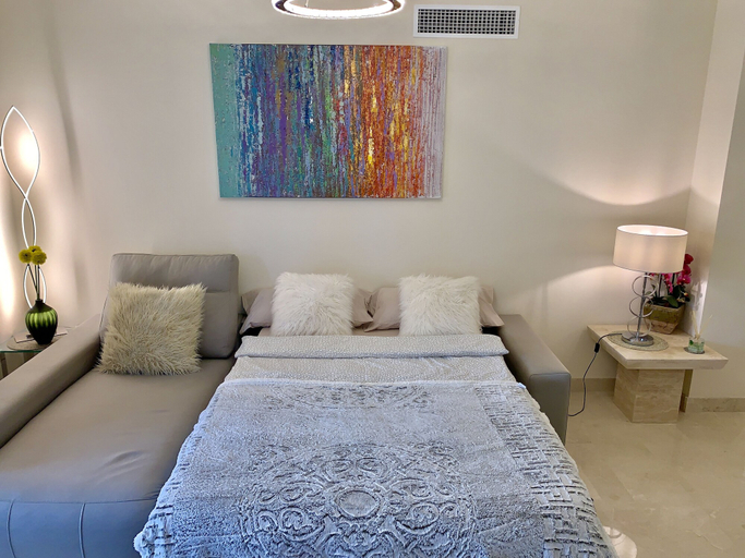 Bedroom 2, Casares Beach Golf Apartment With Private Garden and Pool Access, Málaga