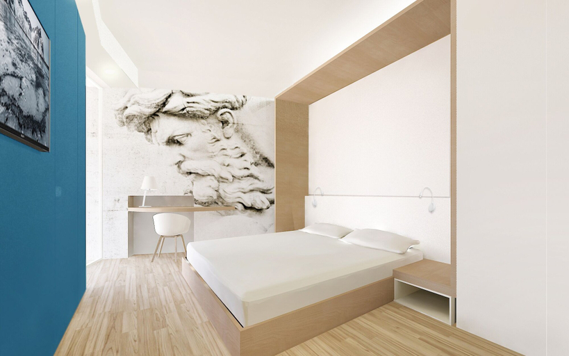 Bedroom 4, Hotel Antares, Ravenna