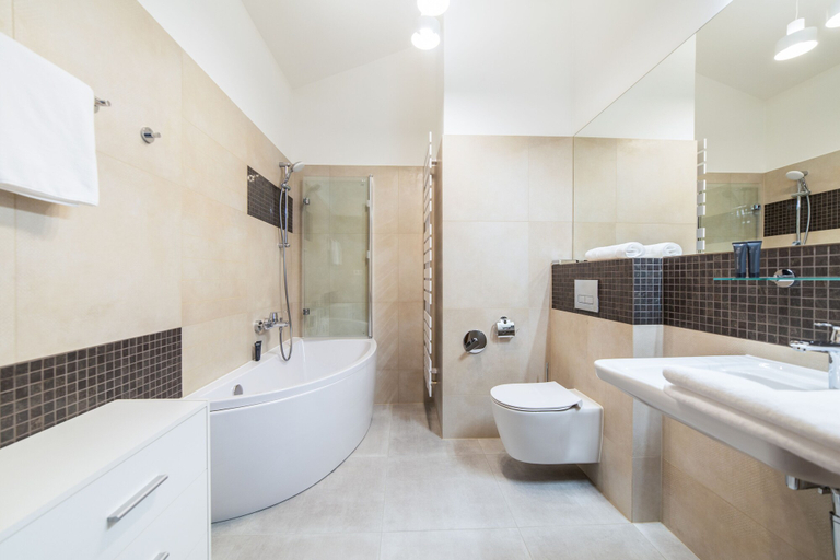 Bathroom 4, Portal House Apartments, Kraków City