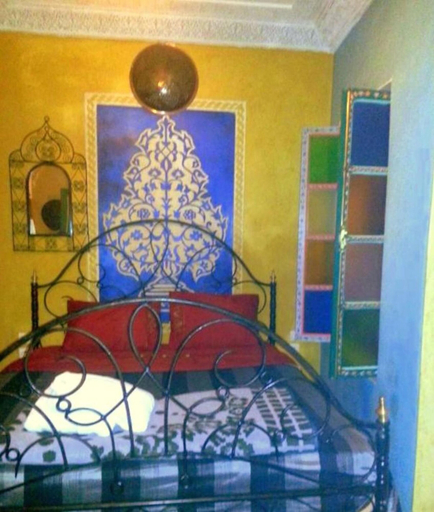 Bedroom 4, Riad Jennah Rouge - Hostel, Marrakech