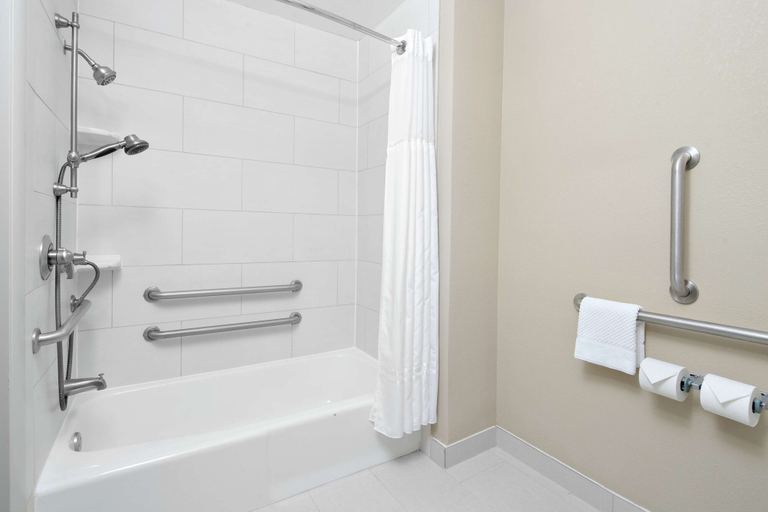Bathroom 5, DoubleTree Suites by Hilton Charlotte - SouthPark, Mecklenburg