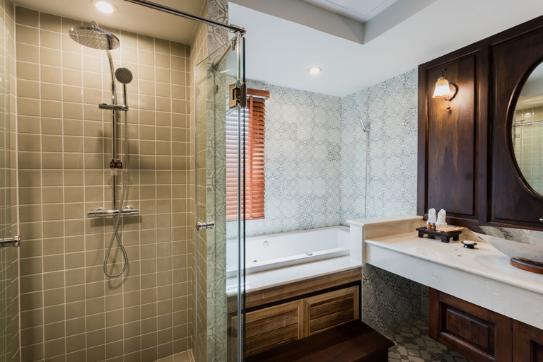 Bathroom 5, Nampiangdin Boutique Hotel, Muang Chiang Mai