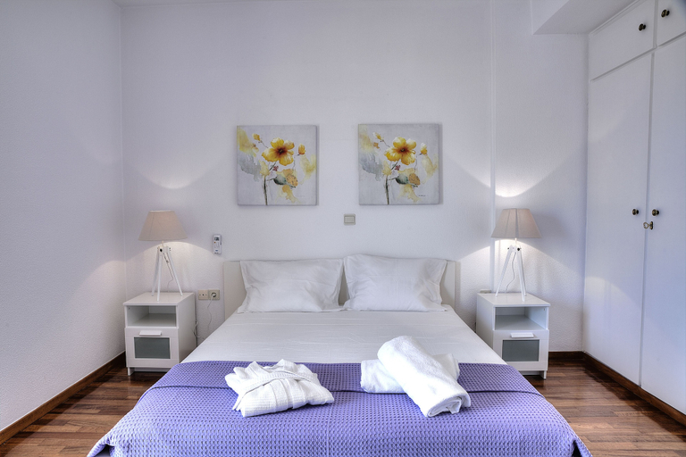 Bedroom 3, Athens Glyfada Riviera Apartment, Attica