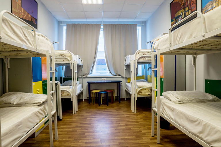 Bedroom 2, Aqua Hostel, Sankt-Peterburg gorsovet