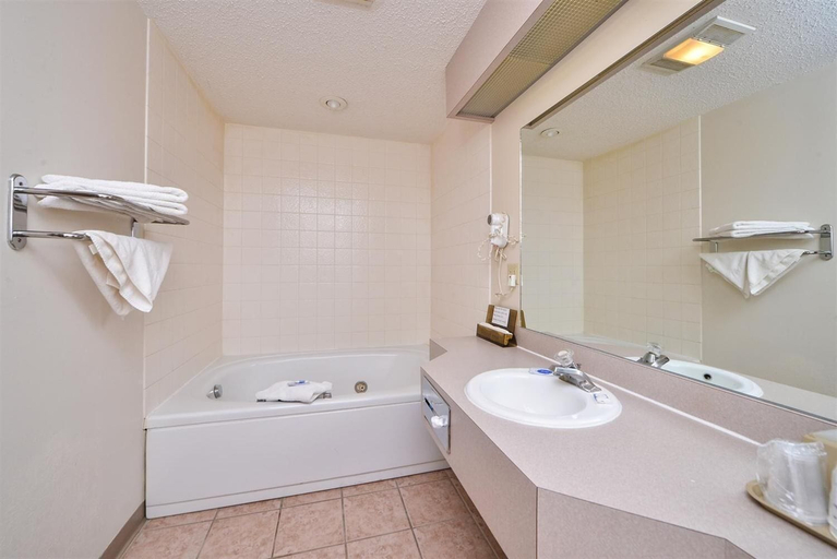 Bathroom 5, Budget Inn and Suites, Texas