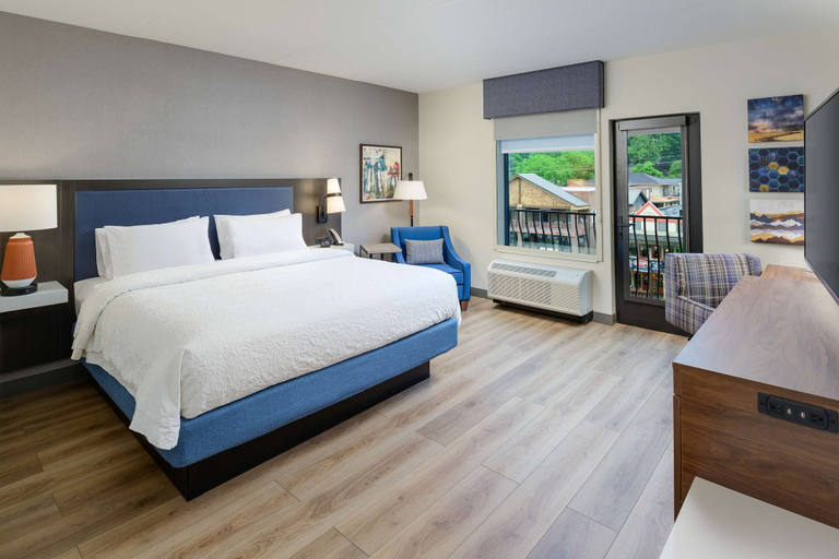 Bedroom 3, Hampton Inn Blue Ridge, Fannin