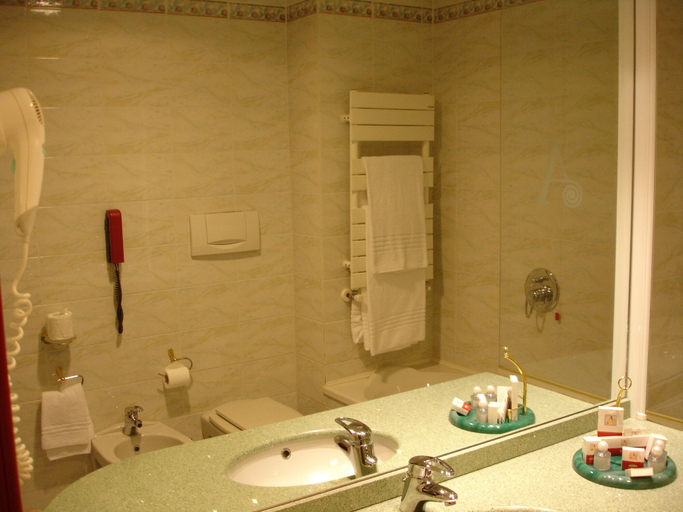 Bathroom 4, Agorà Palace Hotel, Biella
