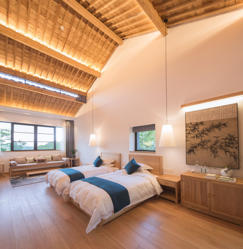 Bedroom 3, Anji Valley House Hotel, Huzhou