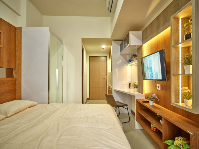 Bedroom 3, Vida View Apartemen by Chandra (Brentsville Tower), Makassar