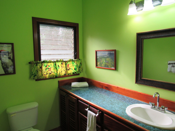 Bathroom 4, Lower Dover Jungle Lodge & Maya Ruins - Hostel