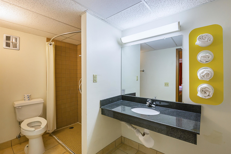 Bathroom 4, Rodeway Inn Dubuque, Dubuque