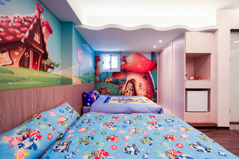 Bedroom 3, Jiutiandou Parent-Child House, Tainan